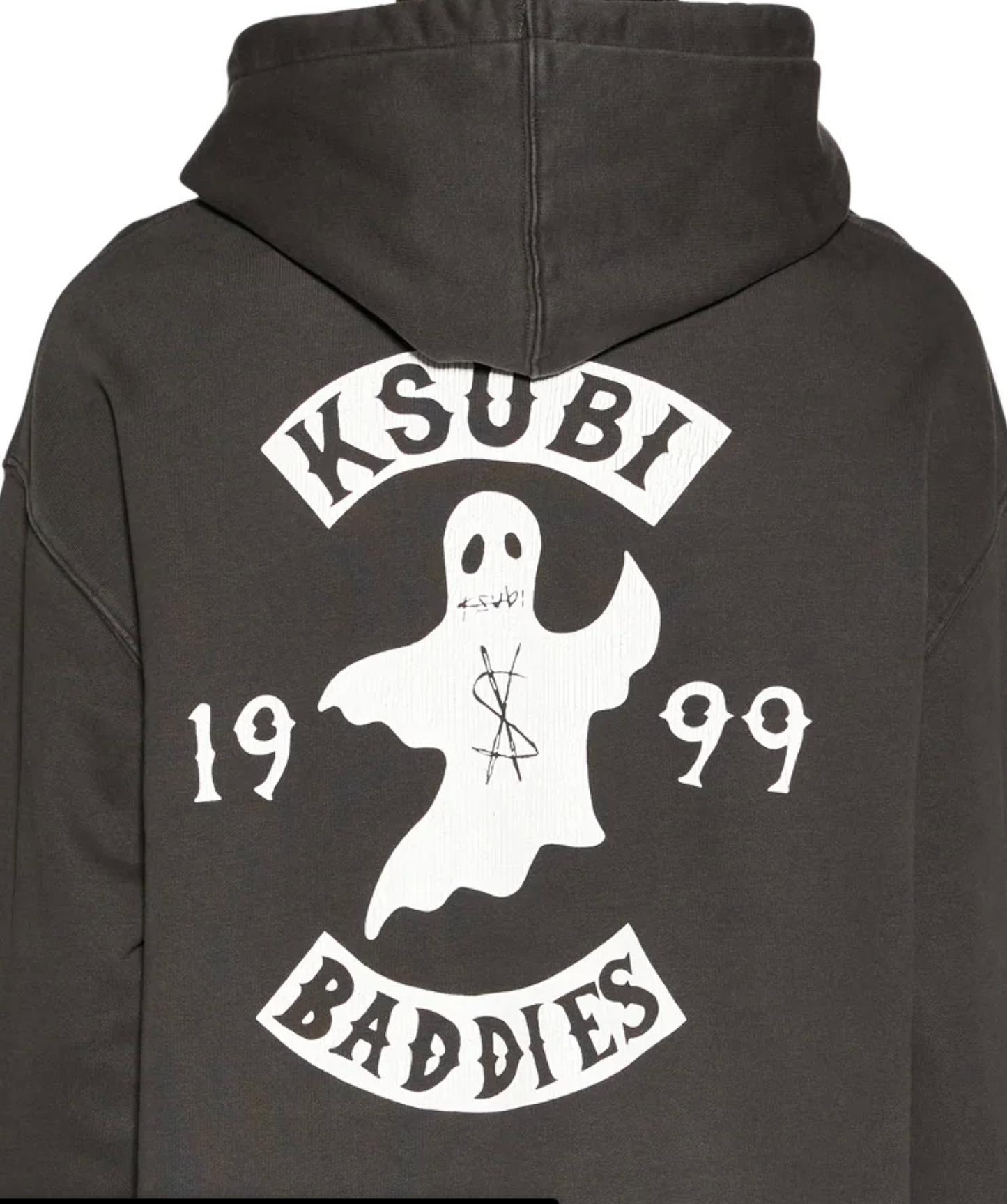 Ksubi Baddies Biggie Hoodie Faded Black
