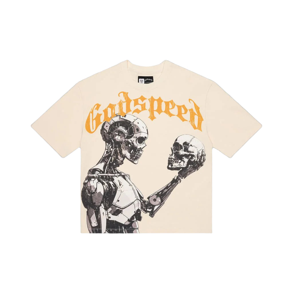 Godspeed Mankind-Vs-Ai-Iii-Short-Sleeve-Bone-Yellow