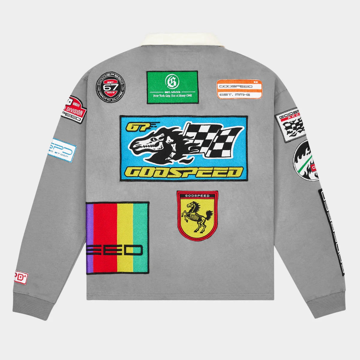 GRC Quarter Zip Polo (Grey)