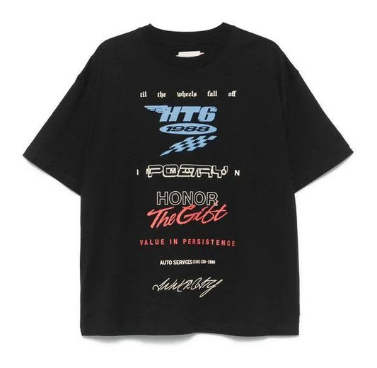 Honor the Gift Mens Black Cotton T-Shirt