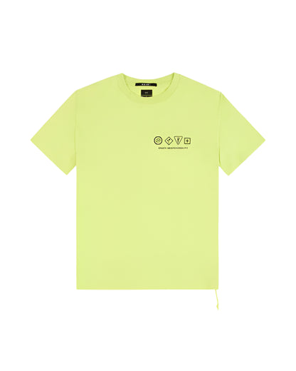 KSUBI - ENJOY BIGGIE SS TEE DAYLITE GREEN
