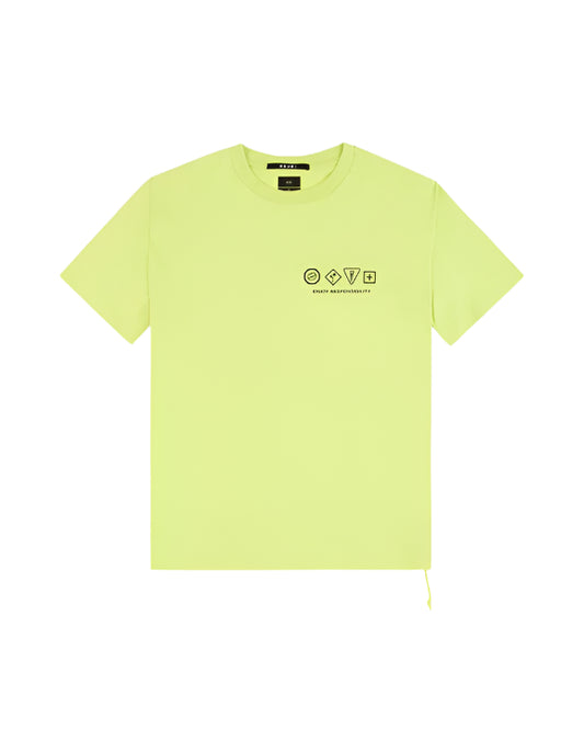 KSUBI - ENJOY BIGGIE SS TEE DAYLITE GREEN