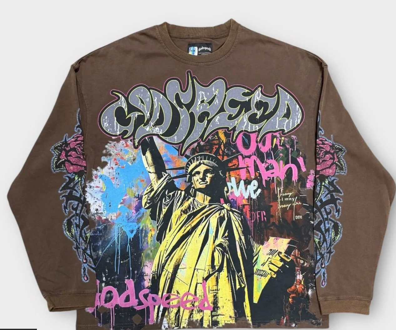 GODSPEED Vandal Ls T-Shirt Mocha