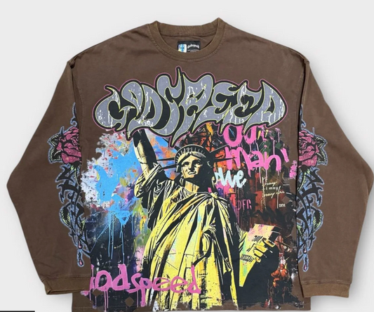 GODSPEED Vandal Ls T-Shirt Mocha