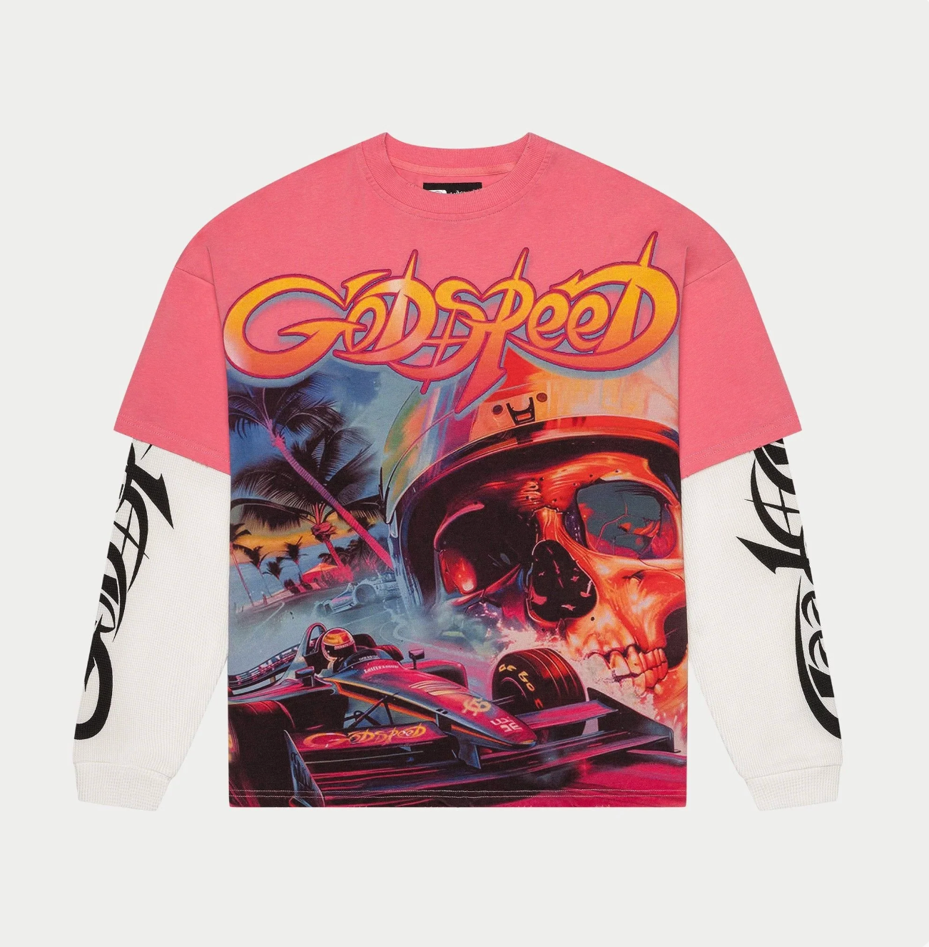 Godspeed Pink F1 Dreams Layered Long Sleeve