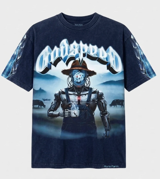 Godspeed - Aura Farm Tshirt - Navy