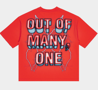 GODSPEED - SUPREME REIGN RED TEE