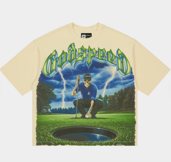 GODSPEED - No Mulligans T-Shirt (Bone)
