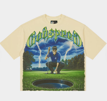 GODSPEED - No Mulligans T-Shirt (Bone)