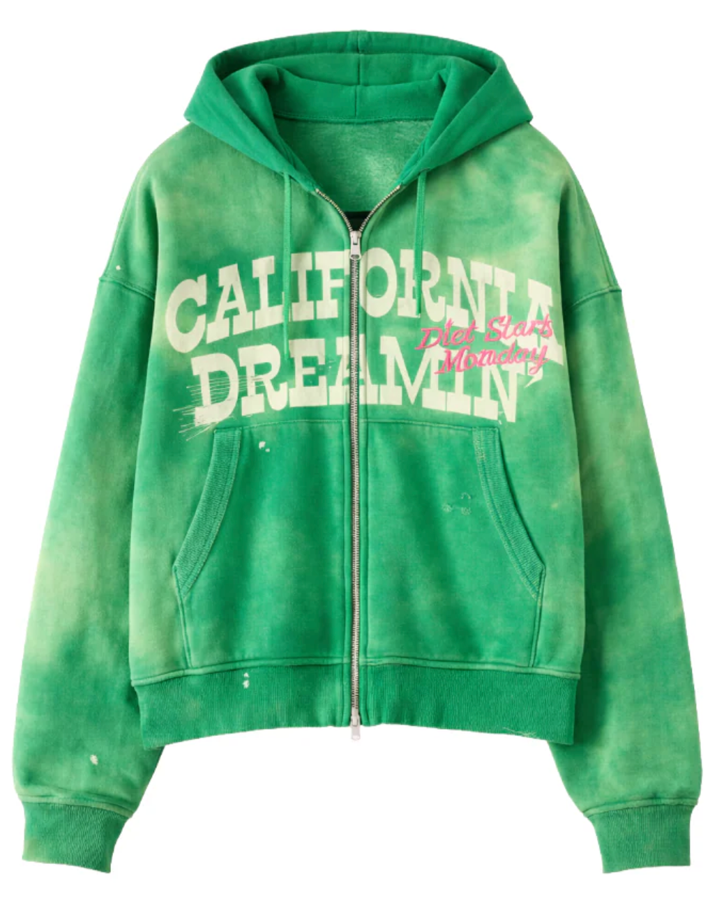 Diet Starts Monday California Dreamin' Zip Hoodie