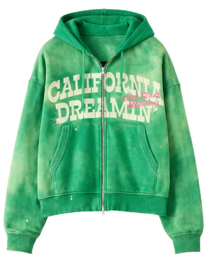 Diet Starts Monday California Dreamin' Zip Hoodie