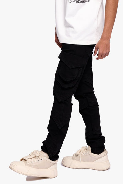 Valabasas Smoto Skinny Denim Black