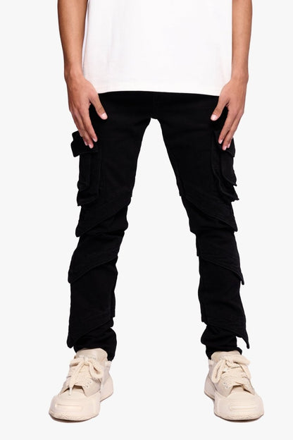 Valabasas Smoto Skinny Denim Black