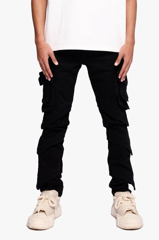 Valabasas Smoto Skinny Denim Black