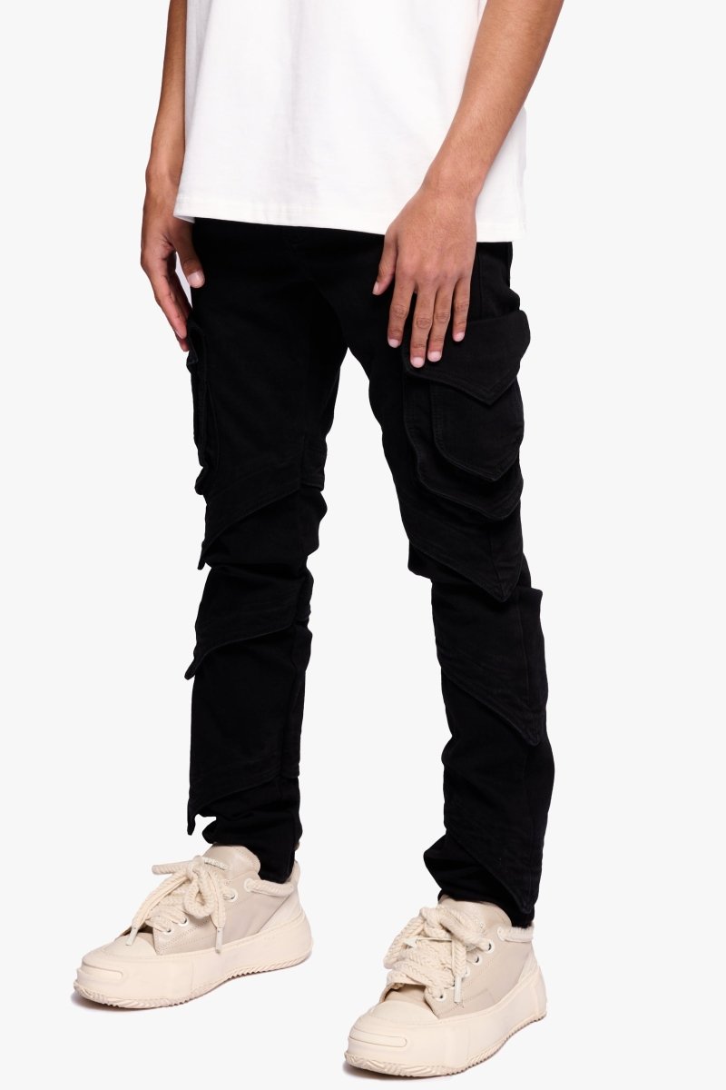 Valabasas Smoto Skinny Denim Black